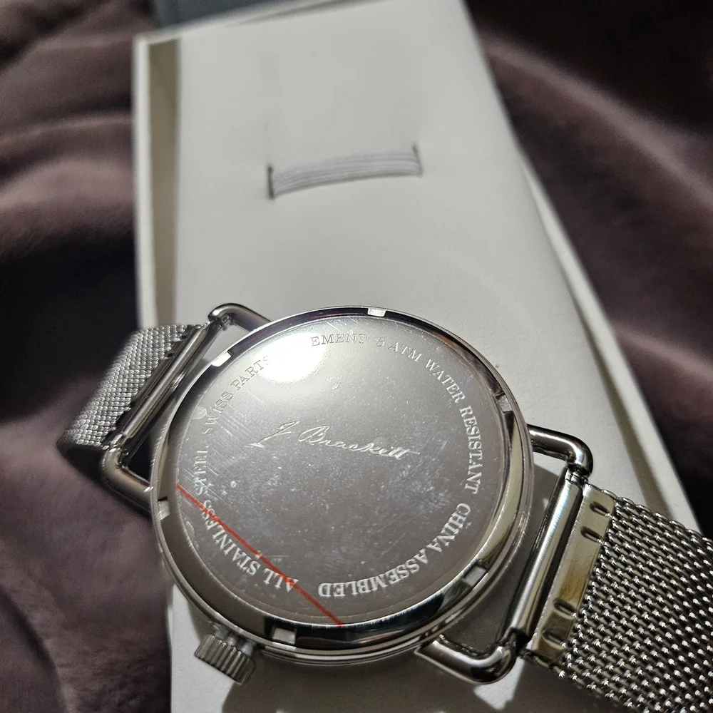 J. Backett 42mm stainless